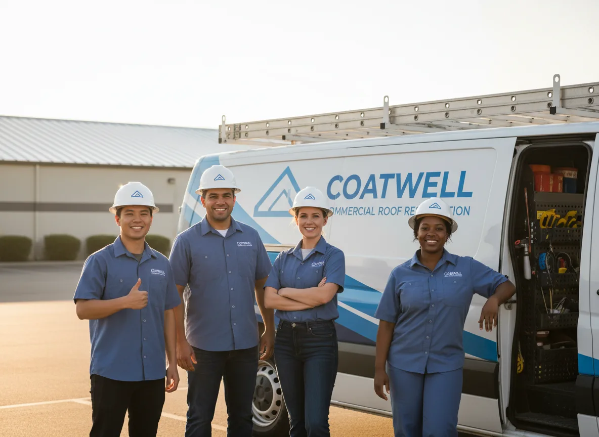Commercial roof coating company in Fairview, MI